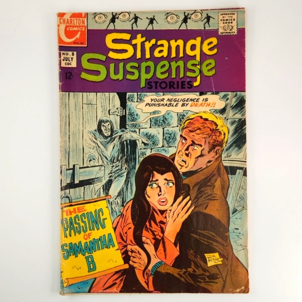 Strange Suspense Stories, Charlton Comics Vol 1, No 8, July 1969, VG Condition